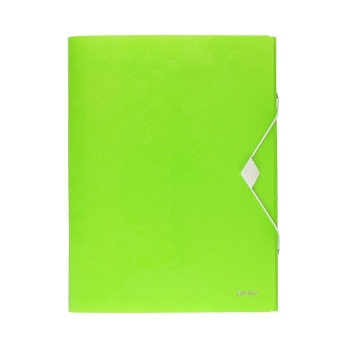 Teczka gumka A4 jasnozielona 30mm WOW