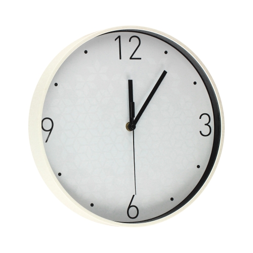 Zegar ścienny biały WOW Leitz