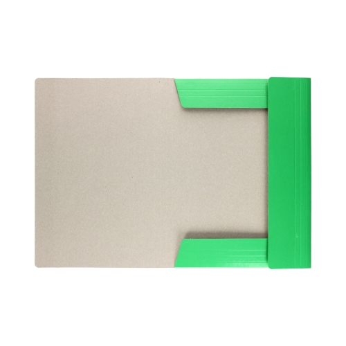 Teczka gumka A4 zielona 300g Barbara