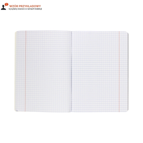 Zeszyt A5/96 kratka UV One Color Interdruk