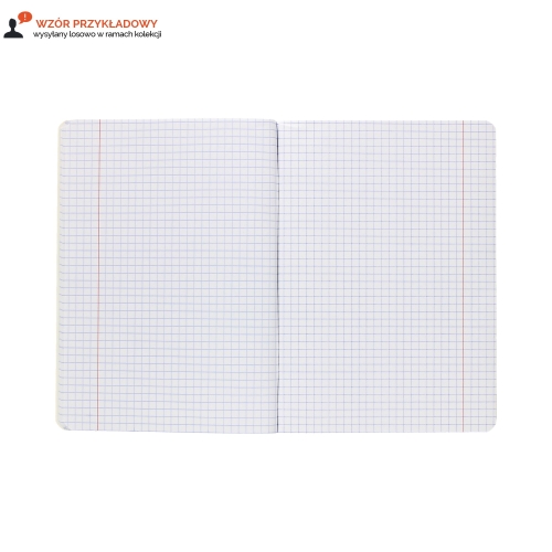Zeszyt A5/80 kratka One Color Interdruk