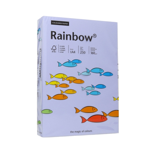 Papier ksero A4 160g fioletowy Rainbow 60