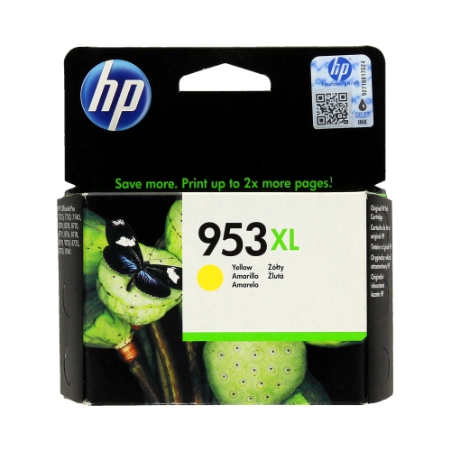 Tusz HP F6U18AE yellow 1600str OEM nr953XL