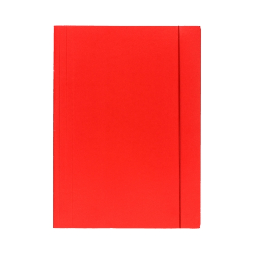 Teczka gumka A4 czerwona 300g Barbara