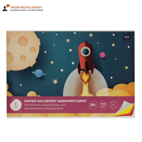 Wycinanka B4/8 samoprzylepna Intredruk