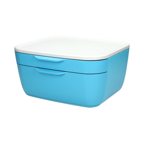 Pojemnik 2 szuflady niebieski Leitz Cosy 53570061