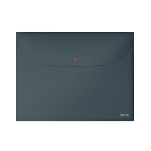 Teczka kopertowa A4 2 przegródki szara Cosy Leitz - op. 3szt.