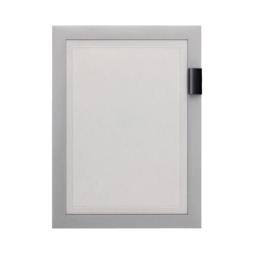 Ramka informacyjna A5 srebrna samoprzylepna Duraframe Note