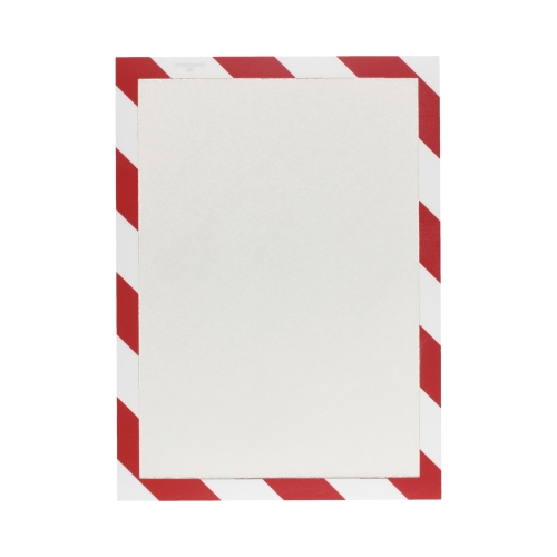 Ramka magnetyczna A4 czerwono/biała Security samoprzylepna