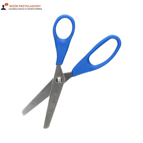 Nożyczki szkolne 13.5cm linijka Fiorello