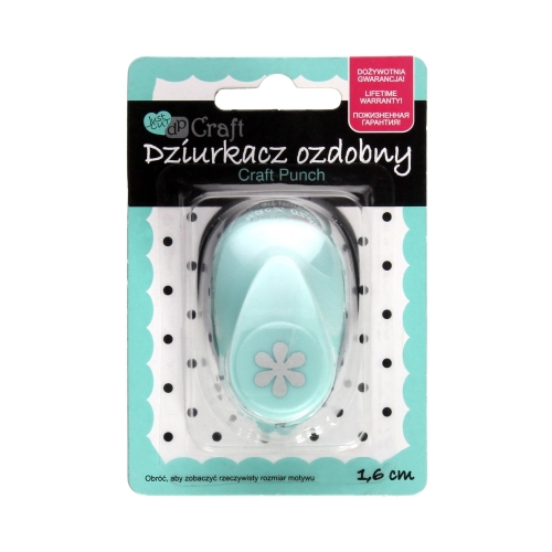 Dziurkacz ozdobny 1.6cm Kwiat