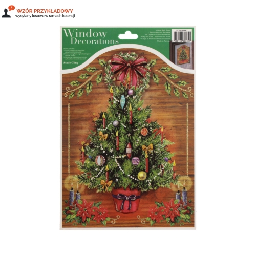 Witraż 20x30 Boże Narodzenie STXCG-5043 Brewis