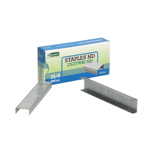 Zszywki 23/6 cynkowe (1000) DRect
