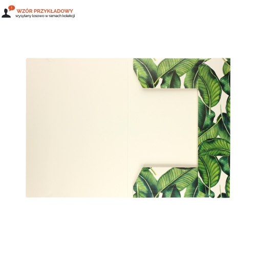 Teczka gumka A4+ LUX Botanique Interdruk