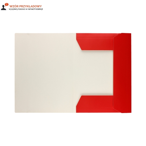 Teczka gumka A4+ kolor Interdruk