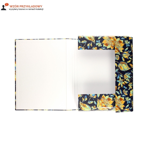 Teczka skrzydłowa z gumką A4+ Girls Interdruk