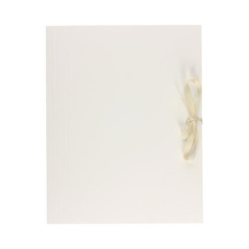 Teczka wiązana 320x250x35 biała 300g Kiel-Tech bezkwasowa