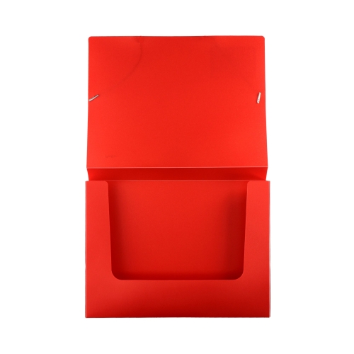 Teczka gumka A4 czerwona szeroka Patio PAT5060