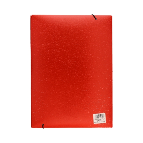 Teczka gumka A4 czerwona 10mm 307/01