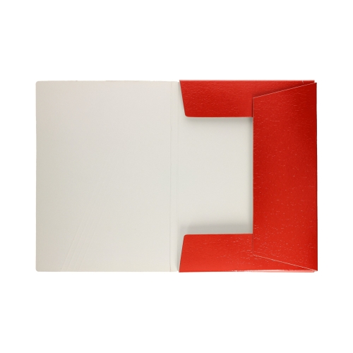 Teczka gumka A4 czerwona 10mm 307/01