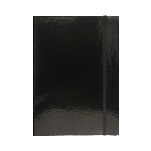 Teczka skrzydłowa gumka czarna 45mm Penmate LUX