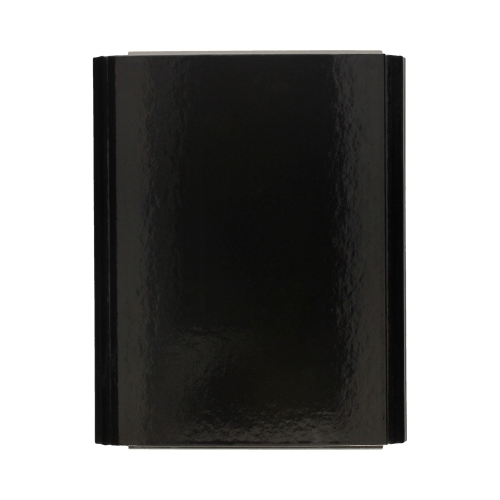 Teczka skrzydłowa A5 na rzep czarna 40mm 312/02