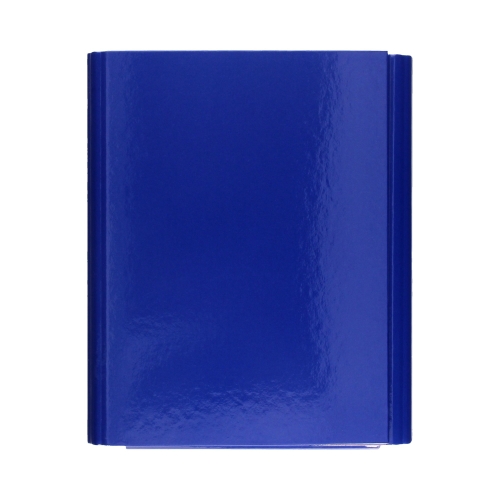 Teczka skrzydłowa A5 na rzep niebieska 40mm 312/03