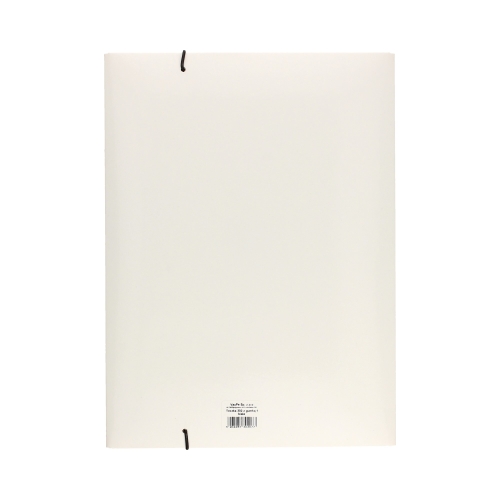 Teczka gumka A4 biała 20mm 302/07