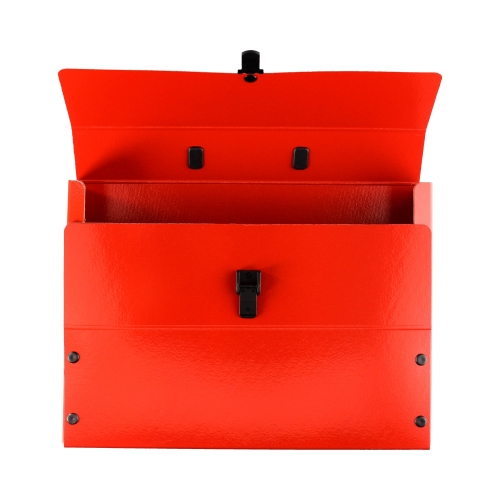 Teczka rączka 60mm czerwona gładka Meeting II 301/01