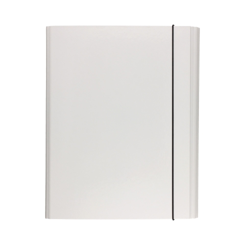 Teczka skrzydłowa gumka biała 40mm Vau Pe 310/07