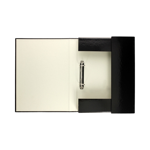 Teczka gumka A4 czarna 30mm 325/02