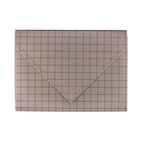 Teczka kopertowa A4 popielata 10mm Vaupe 316/09