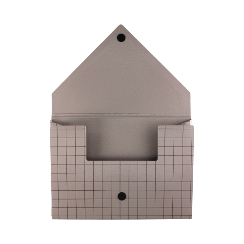 Teczka kopertowa A4 popielata 10mm Vaupe 316/09