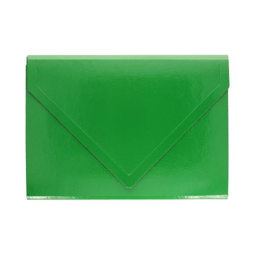 Teczka kopertowa A4 zielona 10mm VauPe 316/06