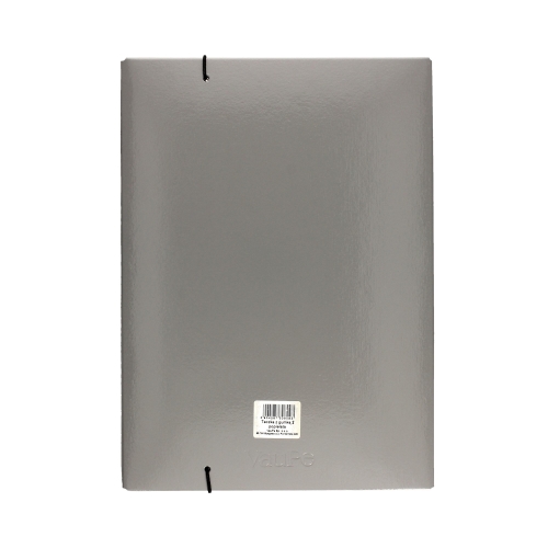Teczka gumka A4 szara 20mm 308/09