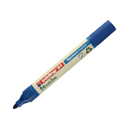 Marker flipchart 1.5-3.0mm niebieski okrągły Edding 31 EcoLine