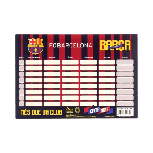 Plan lekcjii FC-202 FC Barcelona 708018003