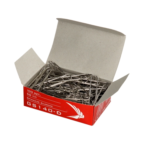 Spinacz R50 metal (100) Tetis