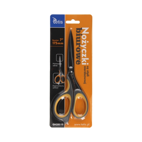 Nożyczki 17.5cm Tetis GN280-YB
