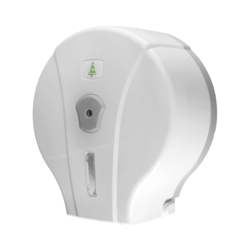 Dozownik na papier toaletowy fi190 biały z kluczem