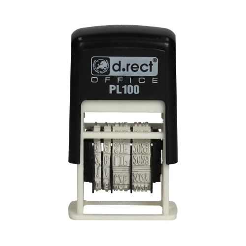 Datownik samotuszujący 4.00mm D-M-R POL DRect PL100