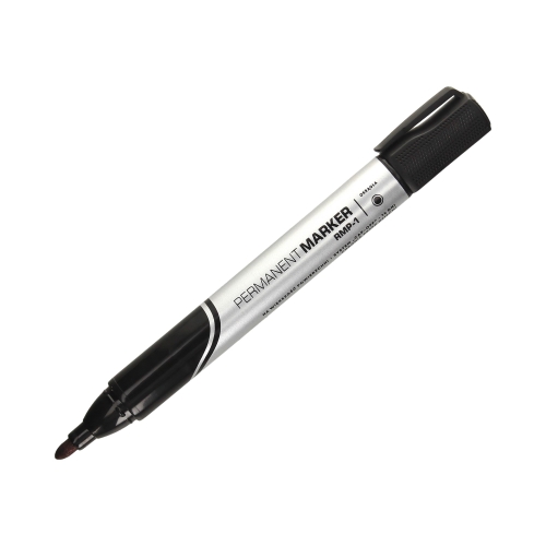 Marker permanentny 2.0-3.0mm czarny okrągły Rystor New RMP1
