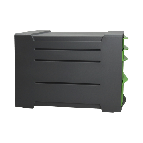 Pojemnik dokumenty 4szuflady zielony Vivida Esselte