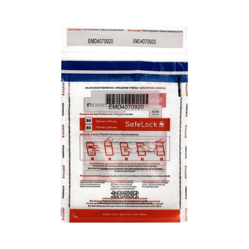 Koperty bezpieczne B5 transparent Emerson