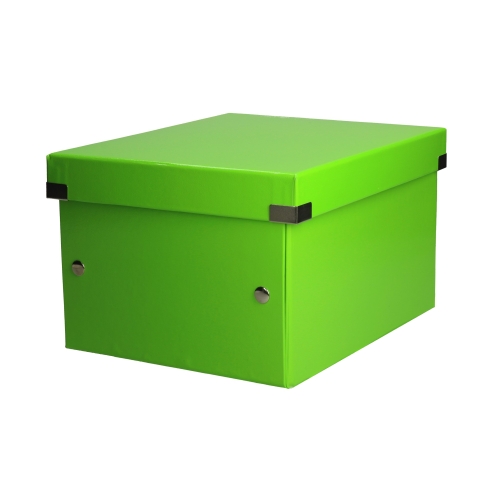 Pudełko C&S uniwersalne małe jasnozielone WOW Leitz