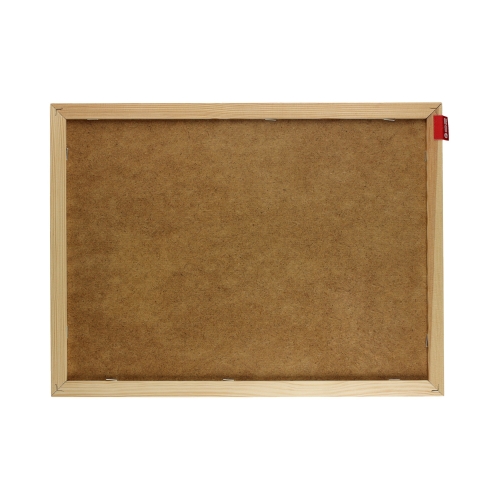 Tablica kredowa 40x30 czarna rama drewniana Memobe
