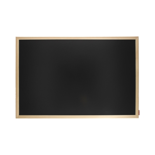 Tablica kredowa 60x40 czarna rama drewniana Memobe