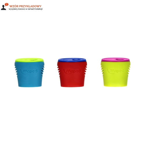 Temperówka pojedyncza plastikowa pojemnik Boogy Maped 063311