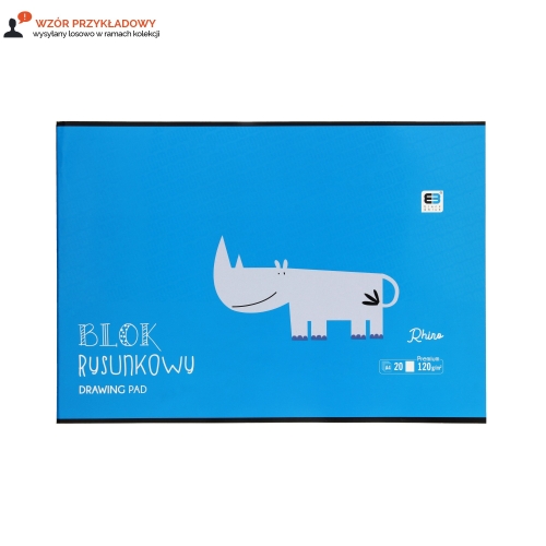 Blok rysunkowy A4/20 biały 120g B&B Kids