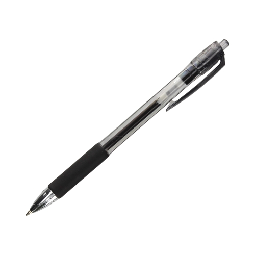 Długopis automatyczny 0.30mm czarny Rystor New BP6000
